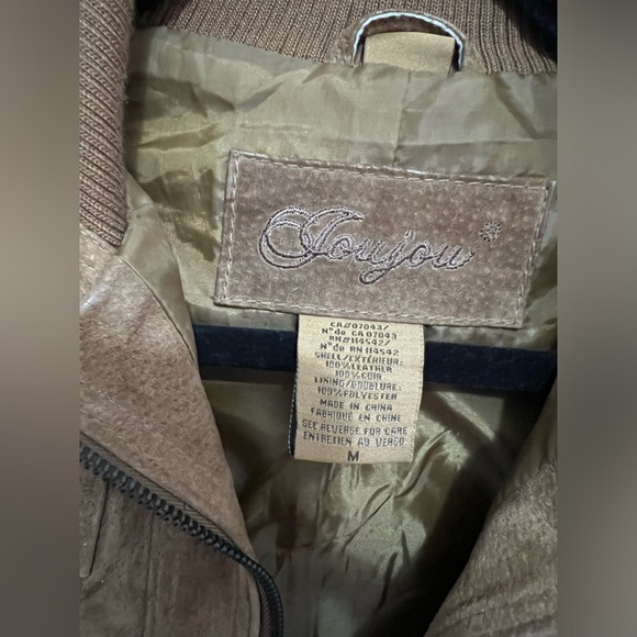 Cute brown leather jacket. - Picture 5 of 5